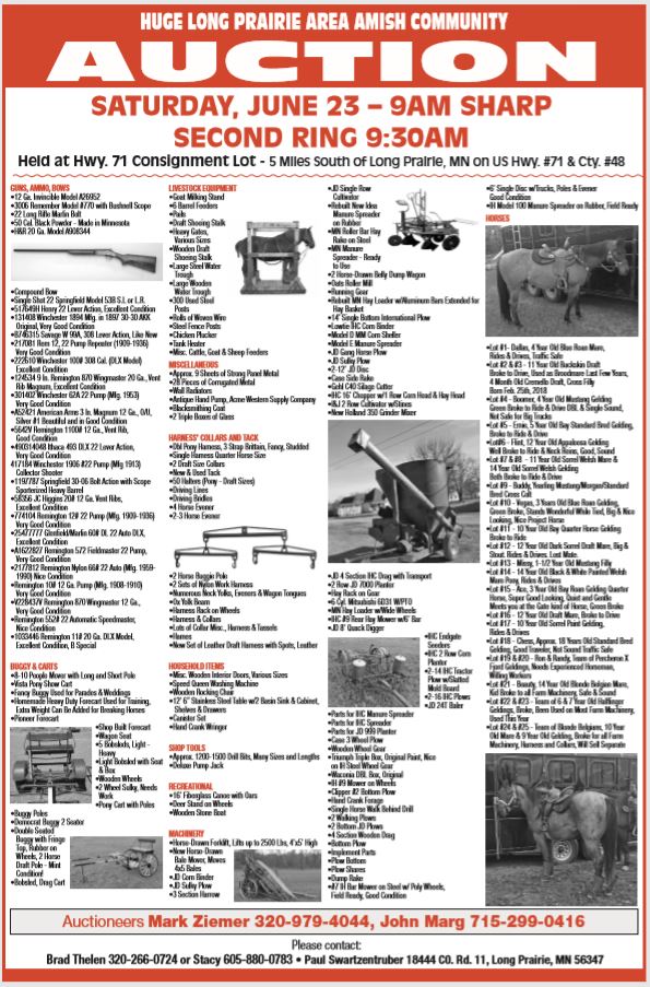 Long Prairie Livestock Exchange Buy, Sell, Consign